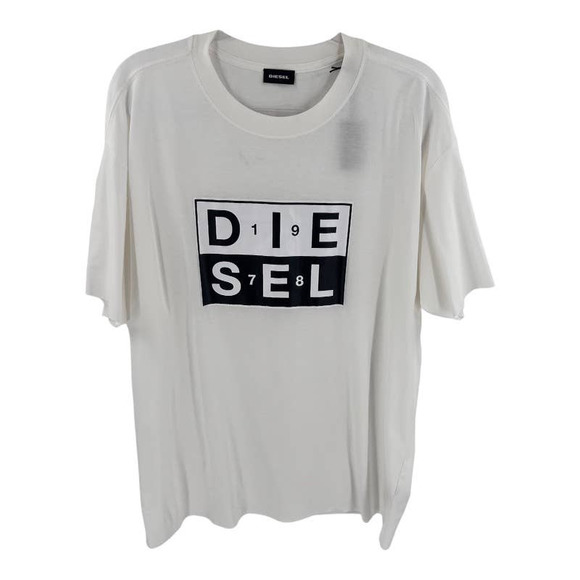 Diesel T Wallace White T Shirt Eye Doctor Graphic Top Men's Sz XL NWT - Picture 2 of 7